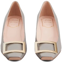 (W) Roger Vivier Tacón Bloque Charol Gris Mujer RVW44815280D1PB206 Lookbook (W) Roger Vivier Tacón Bloque Charol Gris Mujer RVW44815280D1PB206
