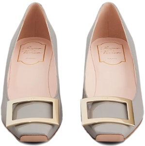 (W) Roger Vivier Trompette 灰色漆皮粗跟鞋 RVW44815280D1PB206 Lookbook (W) Roger Vivier Trompette 灰色漆皮粗跟鞋 RVW44815280D1PB206