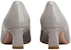 (Women) Roger Vivier Trompette Patent Leather Block Heel 'Grey' RVW44815280D1PB206