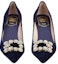 Lookbook (Women) Roger Vivier Velvet 'Blue Crystal Buckle Stiletto' RVW41417620CFEU800