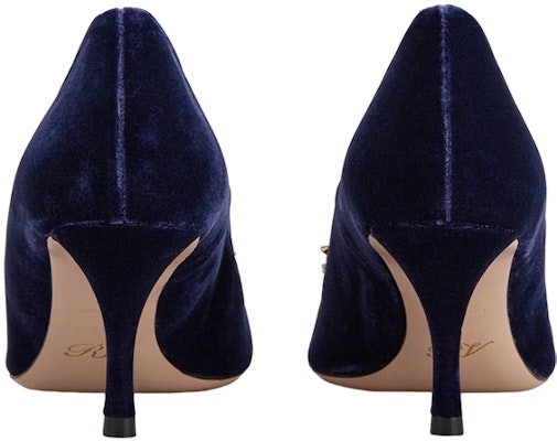(Women) Roger Vivier Velvet 'Blue Crystal Buckle Stiletto' RVW41417620CFEU800 Shop (Women) Roger Vivier Velvet 'Blue Crystal Buckle Stiletto' RVW41417620CFEU800