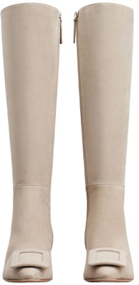 (W) Botas Altas con Cremallera de Terciopelo Roger Vivier 'Gris' RVW61833890HR0C415 Lookbook (W) Botas Altas con Cremallera de Terciopelo Roger Vivier 'Gris' RVW61833890HR0C415