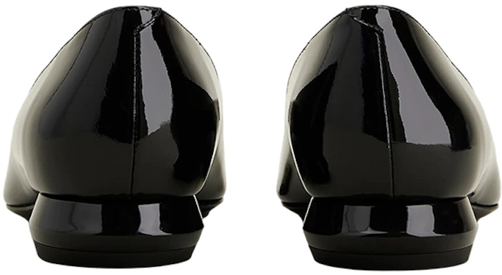 (W) Roger Vivier Viv' Choc 'Sepatu Ballet Kulit Hitam Gesper Metal' RVW65032180D1PB999 Lookbook (W) Roger Vivier Viv' Choc 'Sepatu Ballet Kulit Hitam Gesper Metal' RVW65032180D1PB999