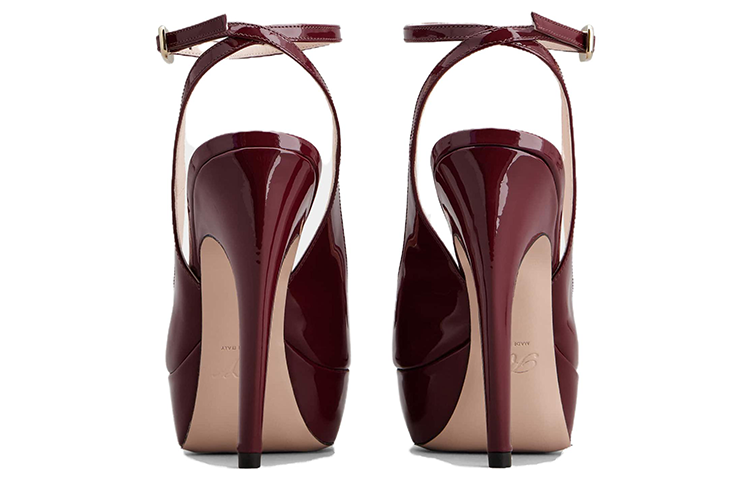 (W) Roger Vivier Viv' Choc Patent Leather Pointed Buckle 'Red Stiletto' 圖 4