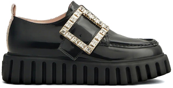 (W) 로저비비에 비브 고-シック 로퍼 '블랙 에나멜 버클' RVW64632390MRKB999 Order (W) 로저비비에 비브 고-シック 로퍼 '블랙 에나멜 버클' RVW64632390MRKB999