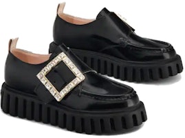 (W) Roger Vivier Viv' Go-Thick 乐福鞋 '黑色漆皮扣' RVW64632390MRKB999 Lookbook (W) Roger Vivier Viv' Go-Thick 乐福鞋 '黑色漆皮扣' RVW64632390MRKB999