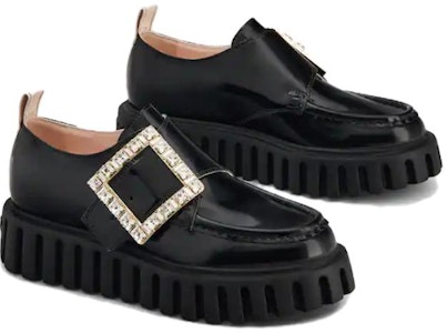 (W) 로저비비에 비브 고-シック 로퍼 '블랙 에나멜 버클' RVW64632390MRKB999 Lookbook (W) 로저비비에 비브 고-シック 로퍼 '블랙 에나멜 버클' RVW64632390MRKB999