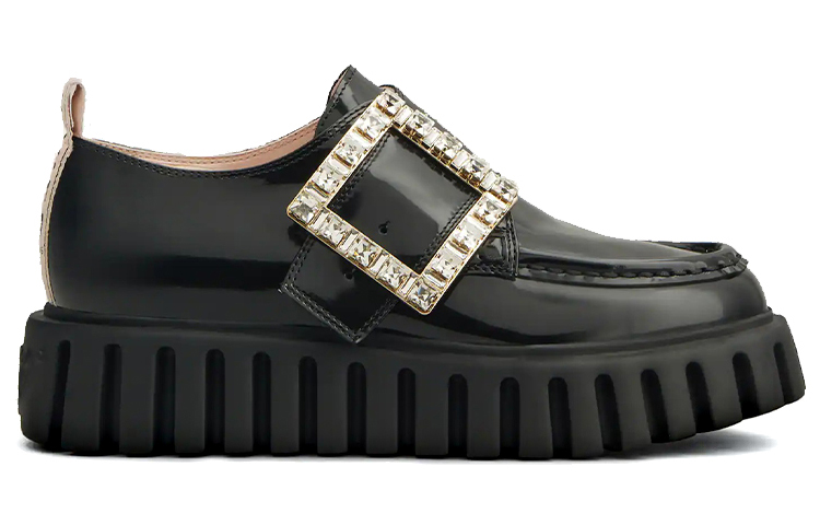 Lookbook (W) Roger Vivier Viv' Go-Thick Loafers 'Negro Charol Hebilla' RVW64632390MRKB999