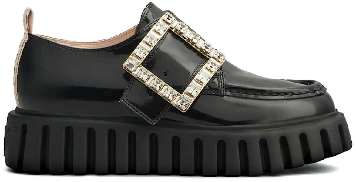 (W) Roger Vivier Viv' Go-Thick Loafers 'Negro Charol Hebilla' RVW64632390MRKB999 Lookbook (W) Roger Vivier Viv' Go-Thick Loafers 'Negro Charol Hebilla' RVW64632390MRKB999