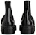 (W) Roger Vivier Viv' Go-Thick 'Buckle Logam Kulit Chelsea Boot Hitam' RVW64634420MRKB999