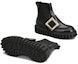 Details for (W) Roger Vivier Viv' Go-Thick 'Buckle Logam Kulit Chelsea Boot Hitam' RVW64634420MRKB999