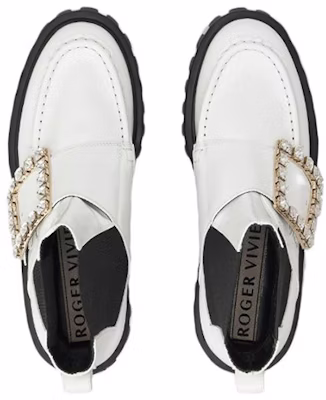 (W) ロジェヴィヴィエ ヴィヴ ゴーシック チェルシーブーツ 白 パテントレザー RVW64634440MRKB001 Lookbook (W) ロジェヴィヴィエ ヴィヴ ゴーシック チェルシーブーツ 白 パテントレザー RVW64634440MRKB001