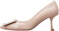 Buy (W) Roger Vivier Viv' In The City Stiletto 'Pink Patent Toe Runcing Buckle' RVW61830690D1PC211