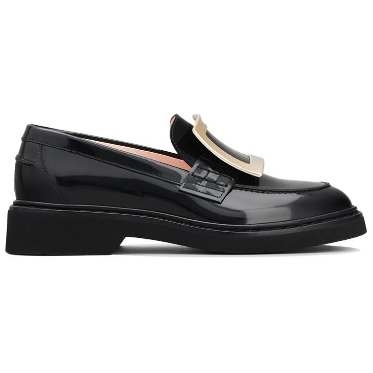 Order (W) Roger Vivier Viv' Rangers 'Loafers con Hebilla Negra' RVW54825190MRKB999