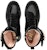(W) Roger Vivier Viv' Rangers 'Black Crystal Buckle Mid-Top' Hitam Kristal Tengah. RVW54832040R9ZB999