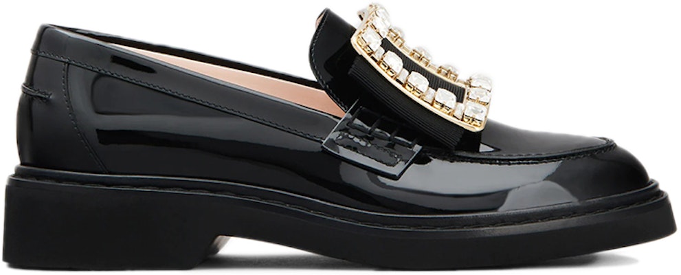 (Women) Roger Vivier Viv' Rangers 'Buckle Loafers Black' RVW54825880D1PB999 Order (Women) Roger Vivier Viv' Rangers 'Buckle Loafers Black' RVW54825880D1PB999