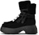 (W) Roger Vivier Viv' Rangers 'But Kasut Kulit Velvet Platform Buckle Hitam' RVW64232100QOTB999