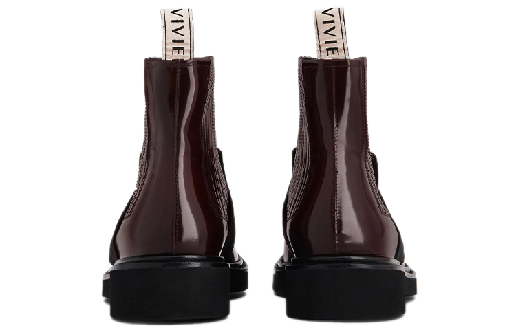 (W) Roger Vivier Viv' Rangers 'Burgundy Buckle Chelsea' 圖 5