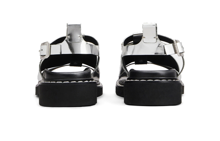 (W) Roger Vivier Viv' Rangers 'Silver Buckle Leather' 圖 4