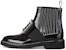 (W) Roger Vivier Viv' Rangers Boots 'Crystal Buckle Embroidered Black Leather Chelsea' RVW54830210MRKB999