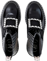 (W) ロジェヴィヴィエ ビブ レンジャーブーツ クリスタルバックル ブラックレザー RVW54830210MRKB999 Purchase (W) ロジェヴィヴィエ ビブ レンジャーブーツ クリスタルバックル ブラックレザー RVW54830210MRKB999