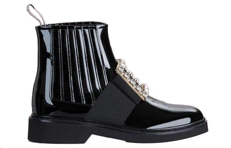 Lookbook (W) Boot Chelsea Roger Vivier Viv' Rangers 'Hitam' RVW54825210D1PB999