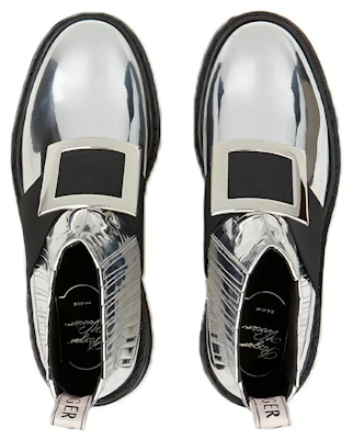(W) Roger Vivier Viv'' Rangers Chelsea Boot ''Silber'' RVW54825170LFNB200 Lookbook (W) Roger Vivier Viv'' Rangers Chelsea Boot ''Silber'' RVW54825170LFNB200