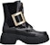(W) Roger Vivier Viv' Rangers But Kulit 'Black Metal Buckle' RVW64231710MRKB999