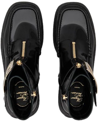 (W) Botas de Cuero Roger Vivier Viv' Rangers 'Hebilla Negra Metálica' RVW64231710MRKB999 Lookbook (W) Botas de Cuero Roger Vivier Viv' Rangers 'Hebilla Negra Metálica' RVW64231710MRKB999