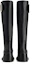 Shop (W) Roger Vivier Viv'' Rangers Leren Hoge Chelsea Boots met Ronde Neus ''Zwart'' RVW59835920SOAB999
