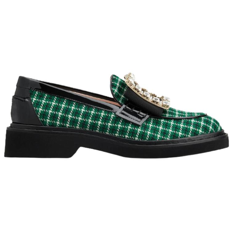 (W) Roger Vivier Viv' Rangers Loafer 'Black Green' 圖 2