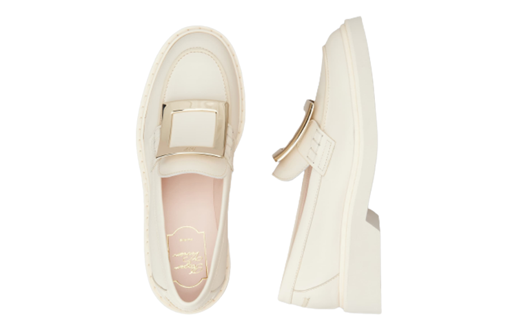 Purchase (W) ロジェヴィヴィエ Viv' Rangers ローファー (ホワイト) RVW54825190TFSC019