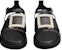 (W) Roger Vivier Viv' Rangers Strass Buckle Sandal Kulit 'Hitam' RVW64031470D90B999