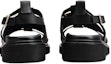 Shop (W) Roger Vivier Viv' Rangers Strass Buckle Sandal Kulit 'Hitam' RVW64031470D90B999