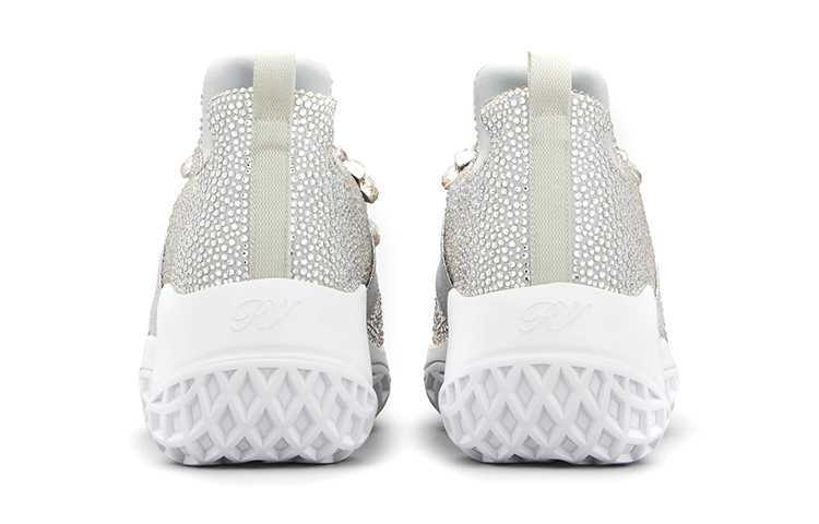 (W) Roger Vivier Viv' Run 'Bling Strass Buckle Silver' 圖 4