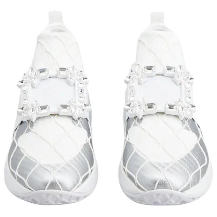 Shop (W) Roger Vivier Viv'' Run Fabrik Perak Kristal Gesper RVW50636780T6O0906