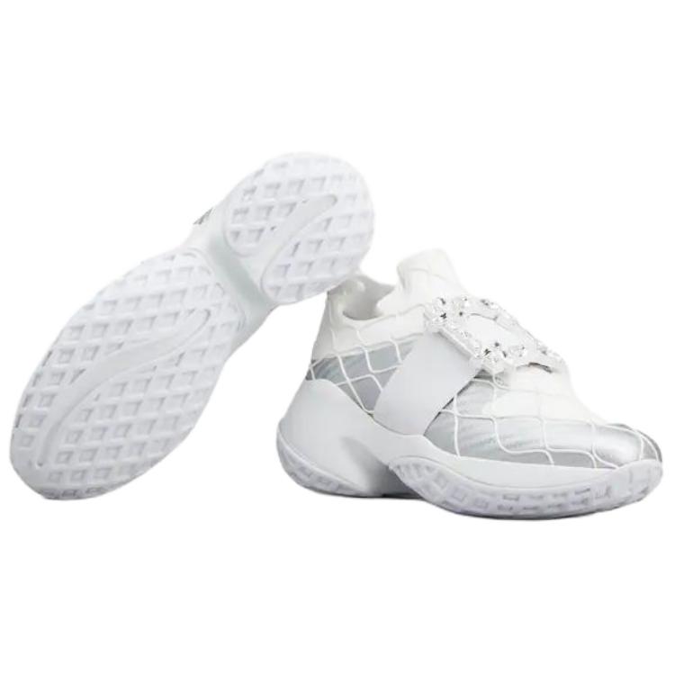 Sizing (W) Roger Vivier Viv'' Run Fabrik Perak Kristal Gesper RVW50636780T6O0906