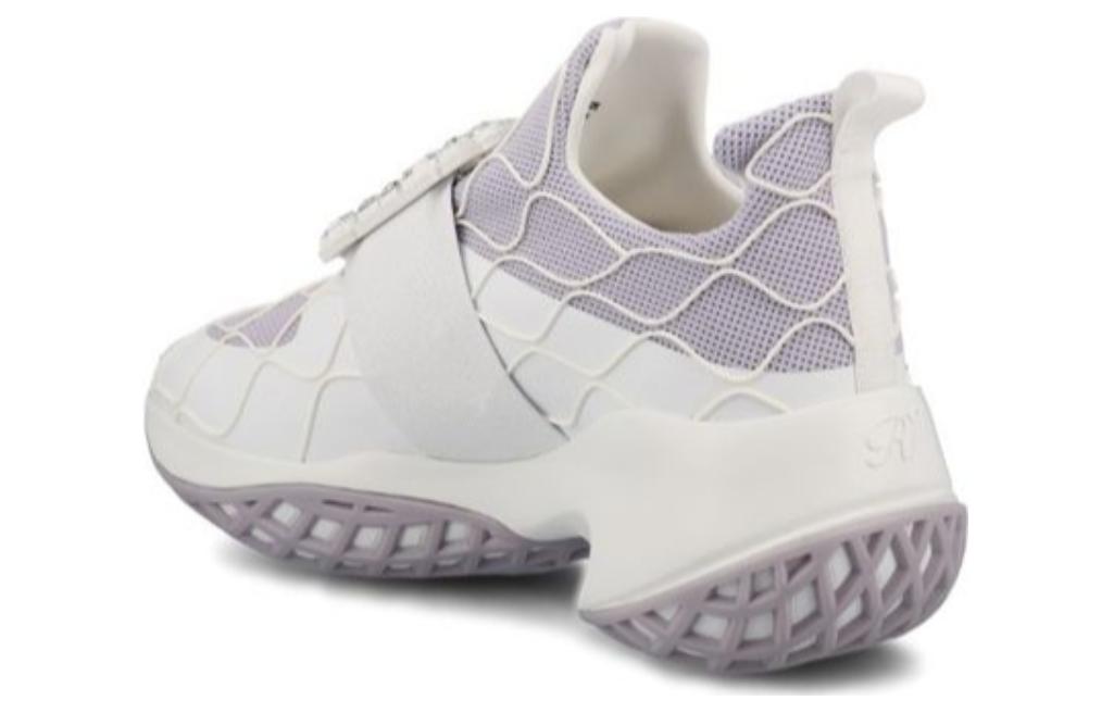 Purchase (W) Roger Vivier Viv' Run 布料 白紫 水晶扣運動鞋 RVW50636780T6O0FRE