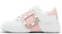 (W) Roger Vivier Viv' Skate Strass 'Putih Merah Jambu' RVW54229110LXQ0330