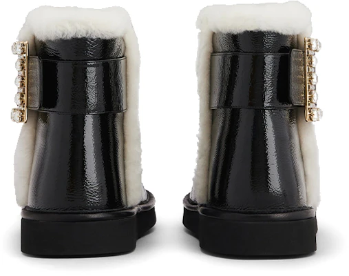(Women) Roger Vivier Viv' Snow 'Strass Buckle Black' RVW60529790OZP08CE Purchase (Women) Roger Vivier Viv' Snow 'Strass Buckle Black' RVW60529790OZP08CE