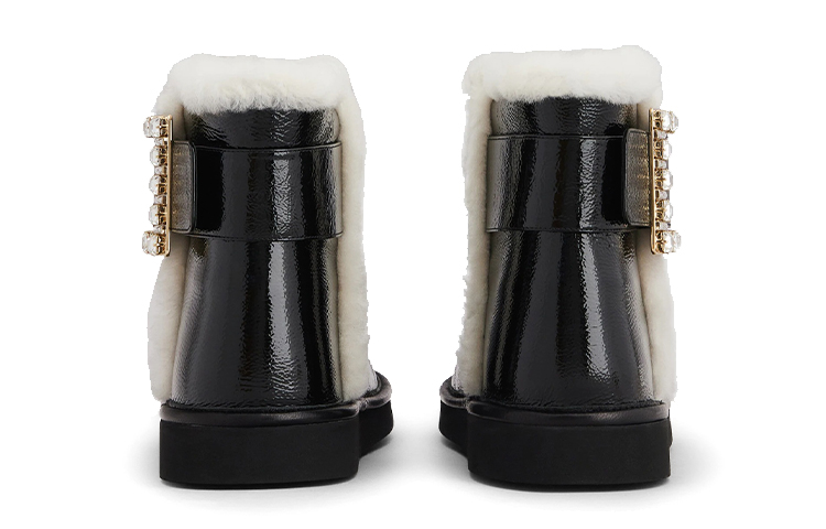 (W) Roger Vivier Viv' Snow 'Strass Buckle Black' 圖 5