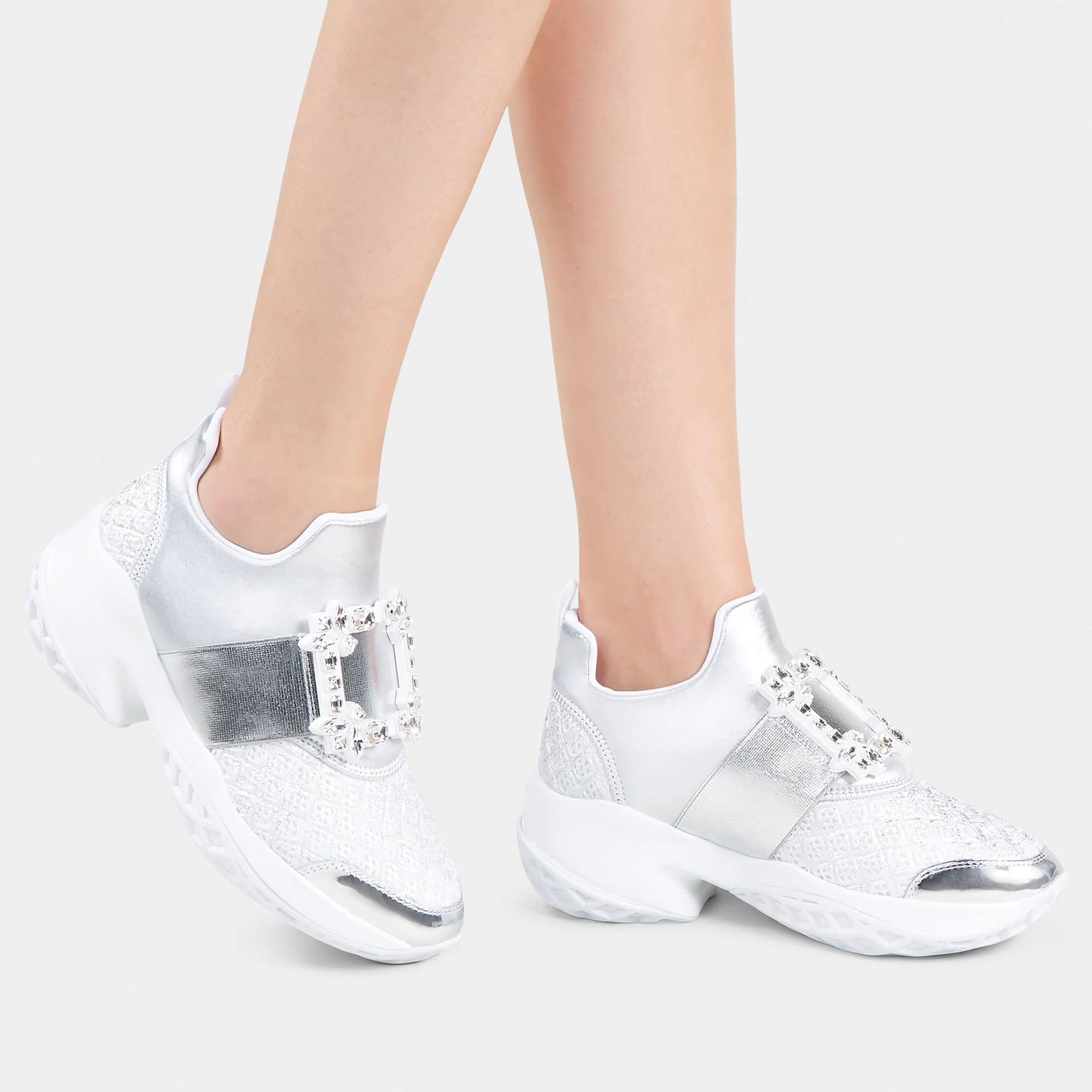 (W) Roger Vivier Viv'Run 'Silver Buckle' 圖 5