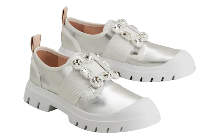 (W) Roger Vivier Walky 'Silver Crystal Buckle' 圖 2