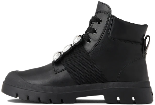 (W) Botas Cortas Negras Roger Vivier Walky Viv con Hebilla de Cristal RVW62831170QK7B999 Buy (W) Botas Cortas Negras Roger Vivier Walky Viv con Hebilla de Cristal RVW62831170QK7B999