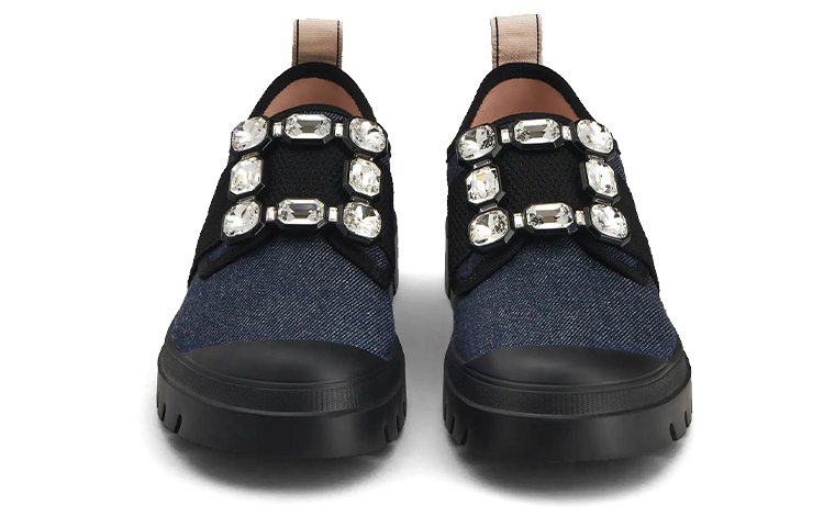 (W) Roger Vivier Walky Viv 'Strass Buckle Denim Blue' 圖 3