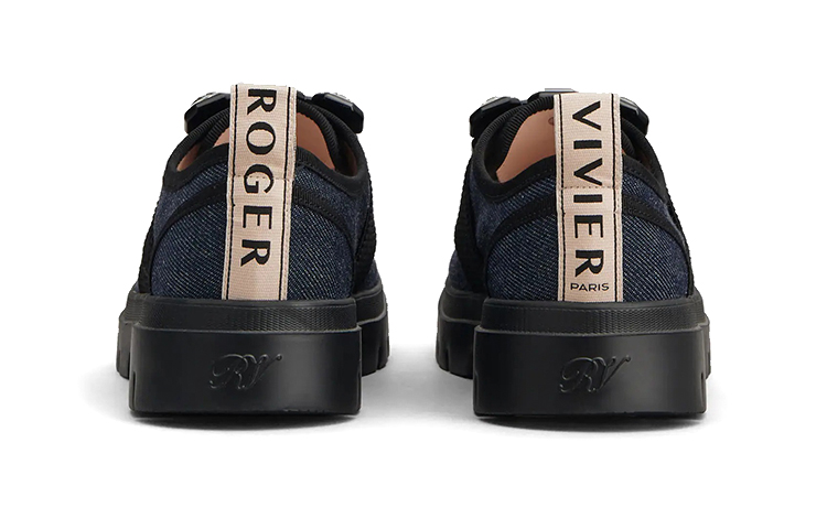 (W) Roger Vivier Walky Viv 'Strass Buckle Denim Blue' 圖 5