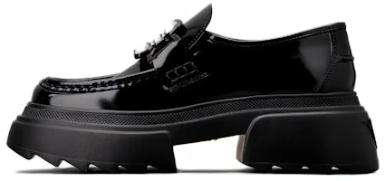 (Women) Roger Vivier Wallaviv 'Patent Leather Diamond Buckle Loafer Black' RVW71036400MRKB999 (Women) Roger Vivier Wallaviv 'Patent Leather Diamond Buckle Loafer Black' RVW71036400MRKB999