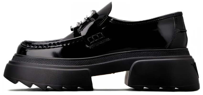 (W) Mocasín Roger Vivier Wallaviv Negro con Hebilla de Diamante en Charol RVW71036400MRKB999 Buy (W) Mocasín Roger Vivier Wallaviv Negro con Hebilla de Diamante en Charol RVW71036400MRKB999