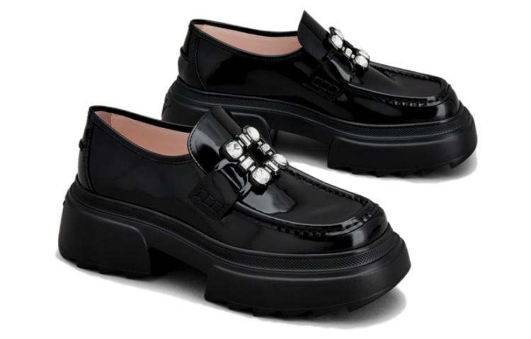 (W) Roger Vivier Wallaviv 'Patent Leather Diamond Buckle Loafer Black' 圖 3