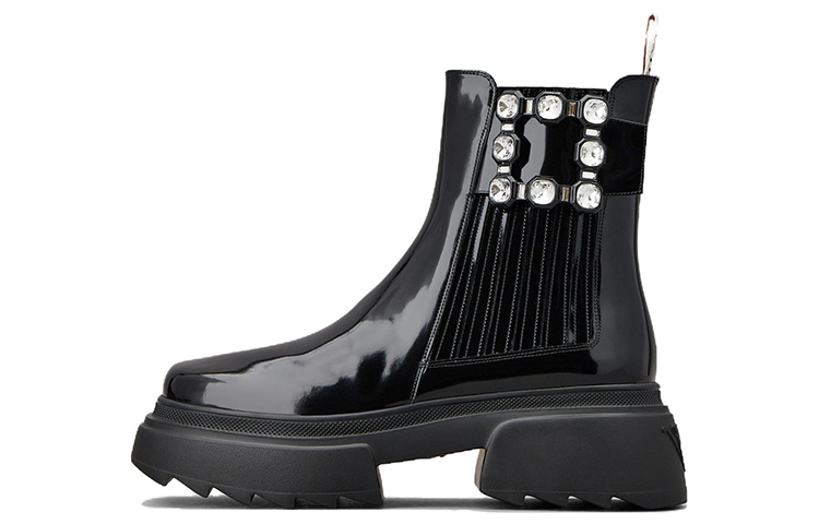 (Women) Roger Vivier Wallaviv Chelsea Boot 'Black' RVW710358001UJB999